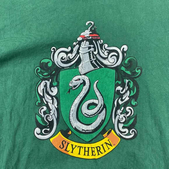 Harry Potter Slytherin Shirt Adult M Green Exhibition Official Merchandise 2012 - Picture 2 of 9